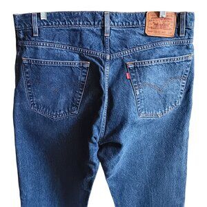 Vintage Mens Levi's Jeans 505 40x34 1990's Red Tab Straight Denim